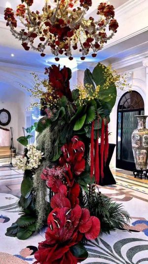 دکور یلدایی لابی