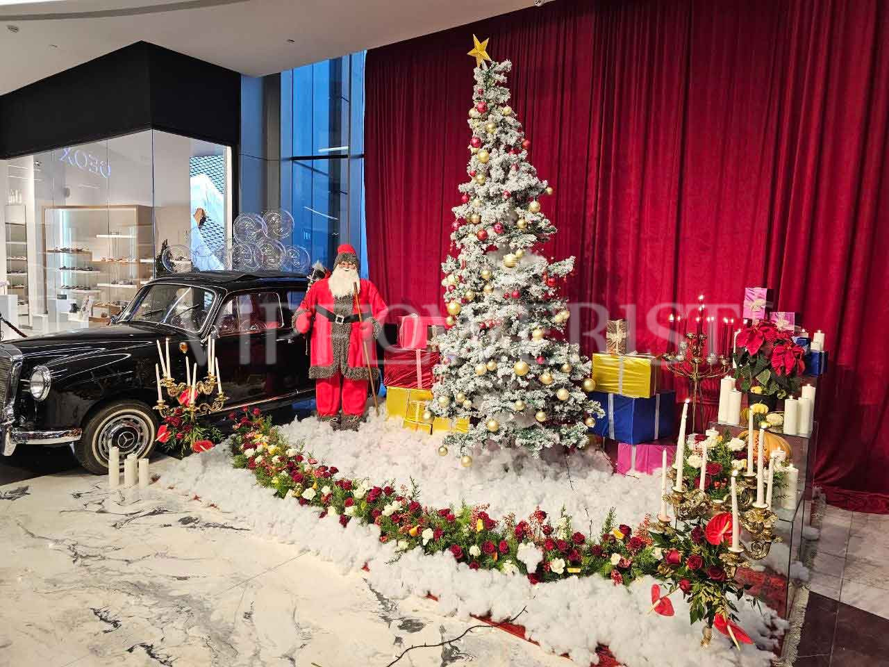 اجرای دکور کریسمسی