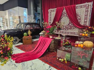 اجرای دکور یلدایی مجتمع رزمال